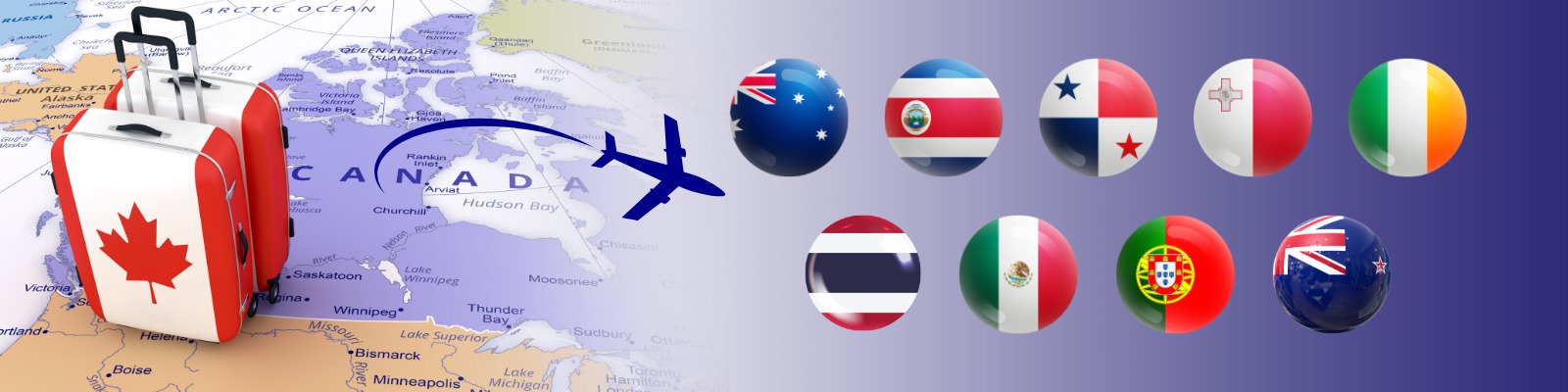 أفضل الدول للهجرة من كندا