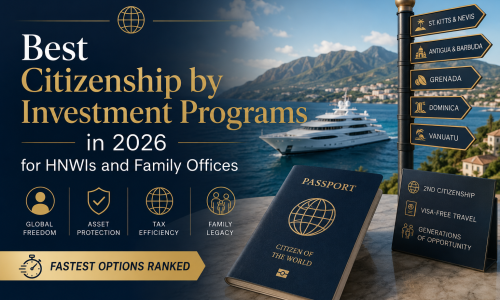 Best Citizenship by Investment Programs in 2026 for HNWIs and Family Offices